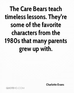 ... the favorite characters from the 1980s that many parents grew up with