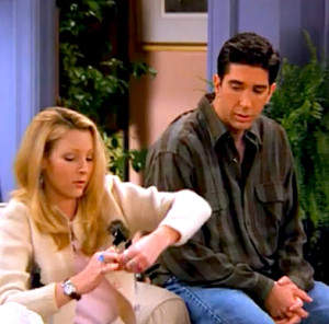 When Phoebe tells Ross that Rachel is his lobster~