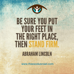stand firm quote