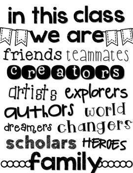 ... Poster FREEBIE inspirational quotes classroom poster classroom decor