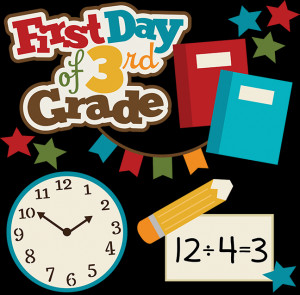 3rd Grade Sign First day of 3rd grade svg