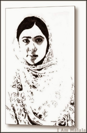 Malala Poster Child, Malala Poster Photo Gallery, Malala Speech Quotes ...