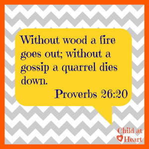 Gossip Quotes Here are the quotes and verse