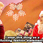 Top 10 amazing picture (gif) quotes from movie Bad Santa quotes