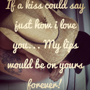 Cute couple in love kiss quotes