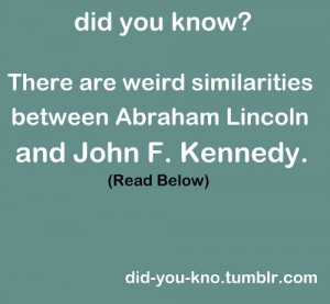 Kennedy was elected to Congress in 1946.Abraham Lincoln was elected ...