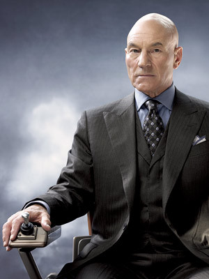 PROFESSOR X = PATRICK STEWART