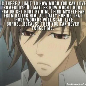 Junjou Romantica (Egoist Pairing) Quote