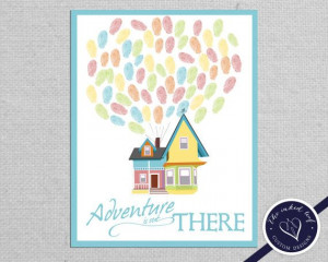 ... Ellie's House - Adventure is Out There: Books Fingerprints, Disney Up