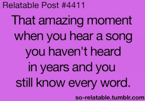ONE OF THE MOST UPLIFTING FEELINGS IN THE WORLD, SINGING OUT LOUD TO A ...