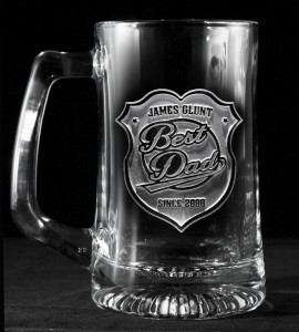 Father’s Day Gift Ideas, Engraved Best Dad Beer Mug, Whiskey Glass