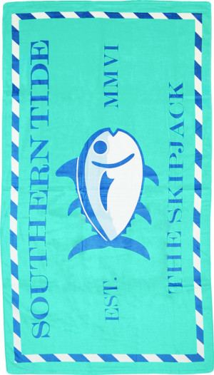 Southern Tide Logo Southern tide beach towel -