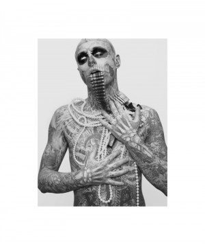 Rick Genest Snapped For Arena Homme+