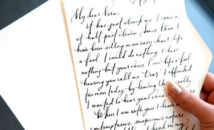 Calligraphy Love Letters from
