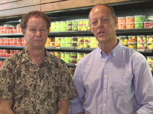 YouTube/Whole Foods) Whole Foods co-CEOs John Mackey and Walter Robb ...