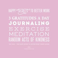 Happy Secrets to Better Work - Shawn Achor via valmariepaper.com LOVE ...