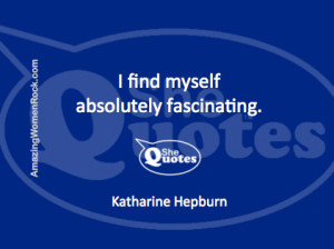 Katharine Hepburn fascinating