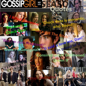 Gossip Girl Quotes Season 1 by slasherboy