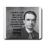 Rudolf Steiner: Education School Mousepad