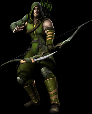 Green Arrow as he appears in Injustice: Gods Among Us