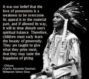 Native American wisdom