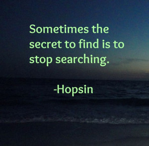 Stop searching. Hopsin Quote from the song 