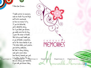 Memorable Memories Greetings And Wishes with Cute Massage and Sayings