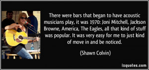 More Shawn Colvin Quotes
