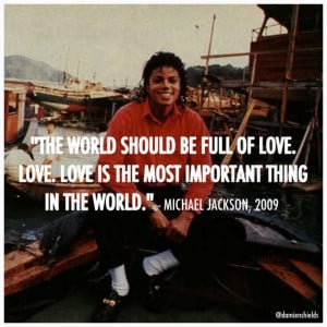 Michael Jackson Famous Quotes