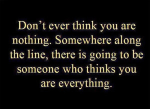 Think You Are Nothing