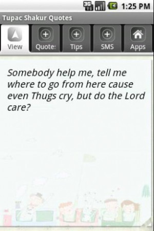 View bigger - Tupac Shakur Quotes for Android screenshot