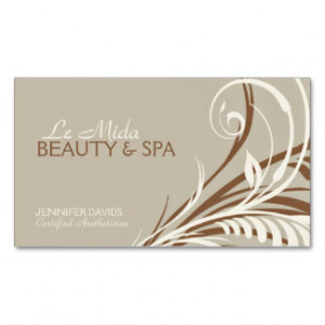 Boutique, Spa, Beauty, Hair or Nail Salon Double-Sided Standard ...