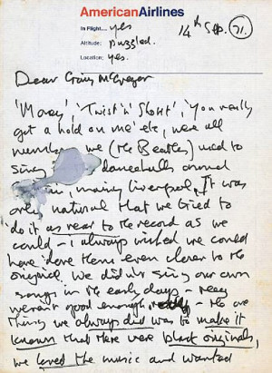 ... Lennon On Copying Others' Music: It's Not A Rip Off, It's A Love In