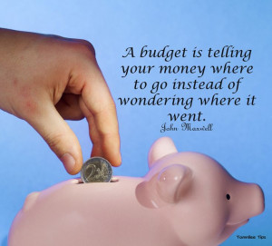 budget is telling your money where to go instead of wondering where ...