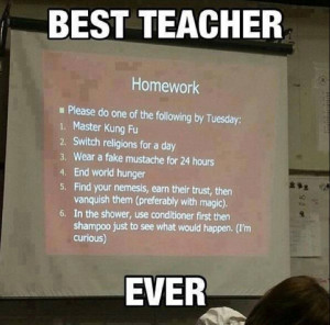 Best Teacher Ever!