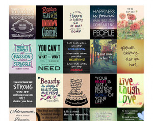 Inspirational Quotes II Stickers fo r Erin Condren Life Planner PDF ...