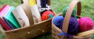 sewing and knitting basket for kids waldorfmoms