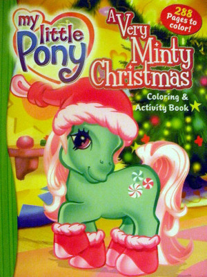 My Little Pony A Very Minty Christmas Coloring And Activity Book