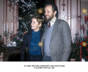 Michael Moriarty Picture Michael Moriarty and Wife Anne Globe Photos