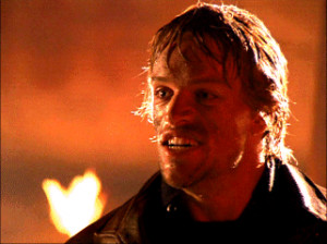 In the climatic finale, Cobretti enters a steel mill in search of 