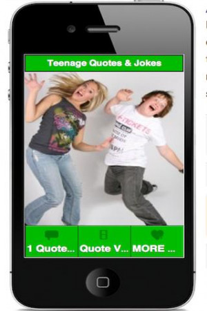 TEENAGE QUOTES & JOKES (Free) - screenshot