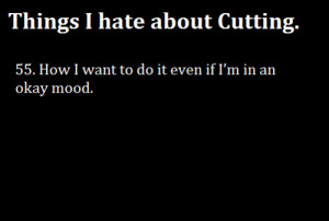 about cutting yourself sad quotes about cutting cutting yourself ...
