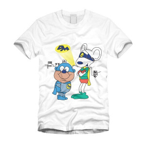 dangermouse t shirt batman and robin funny tee