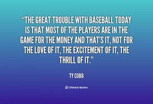 Ty Cobb Basketball Quote