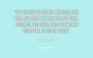 The money isn't a lure. I've done very well out of this business.