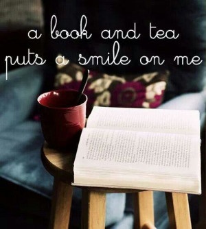 Book & Tea... two things that that sit at the top of my favorite ...