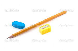 Sharpener Pencil And Eraser
