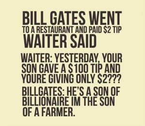 Motivational Quote on Bill Gates