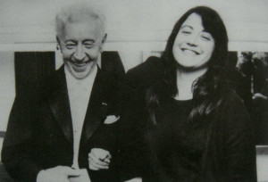 Martha Argerich with Arthur Rubinstein!Imartha Argerich