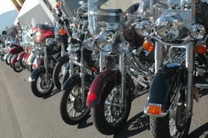 Big motorcycles gather during Street Vibrations Fall Rally in downtown ...